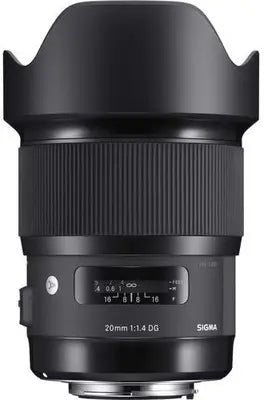 Sigma 20mm f/1.4 DG HSM Art Series Lens - Sony E-Mount