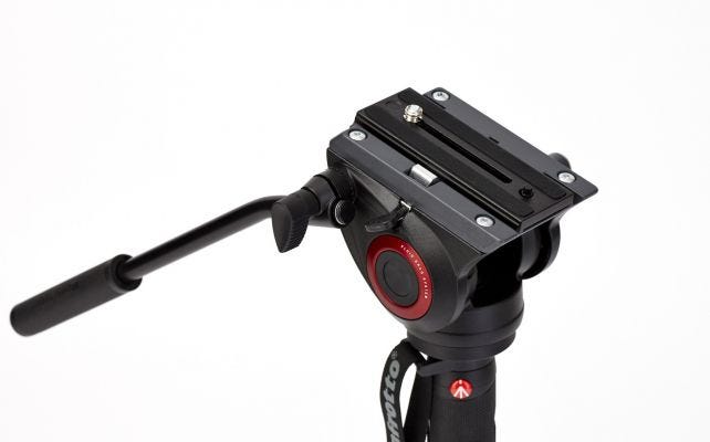 Manfrotto MVMXPRO500 4 Section - XPro Video Monopod - Fluid Head & Fluidtech Base