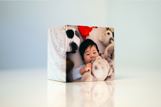 Photo Wood Block - Mini Stax