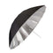 PM Professional Umbrella - Compact - Black/Silver 45"