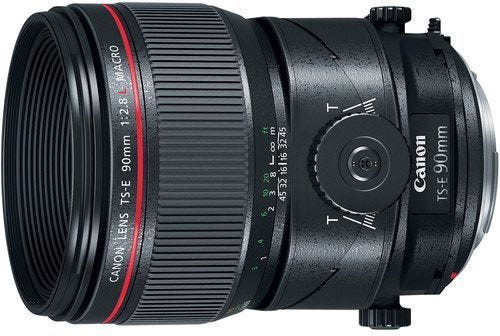 Canon TS-E 90mm f/2.8L Tilt Shift Lens w/Macro