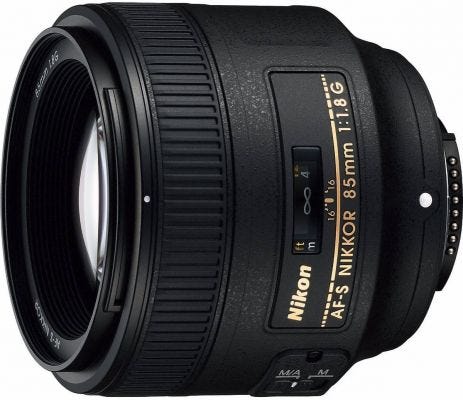 Nikon AF-S 85mm f/1.8G Telephoto Lens