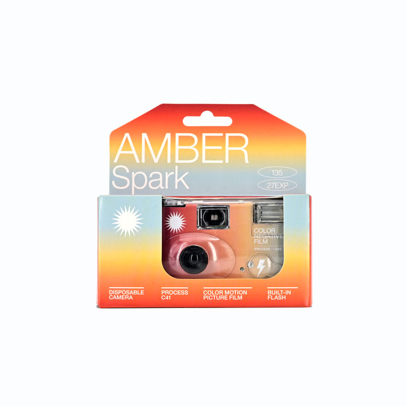 AMBER Spark Cine Film Disposable Camera D400 - Colour Negative 27 Exp 35mm