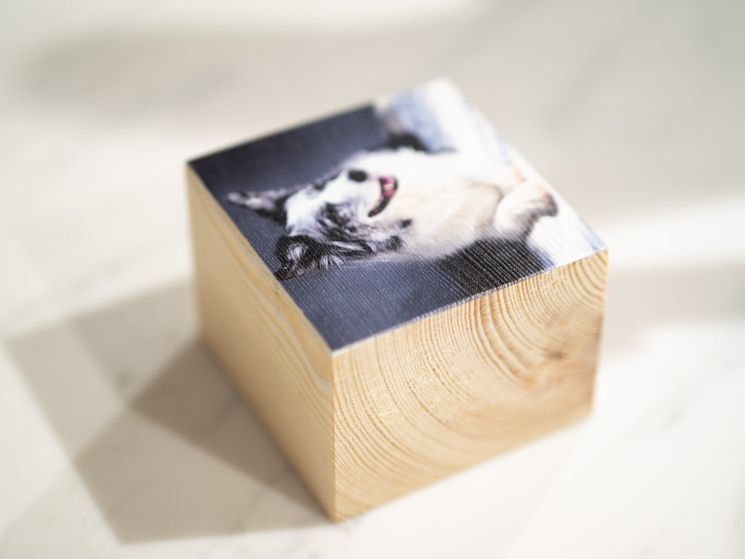 Photo Wood Block - Mini Stax