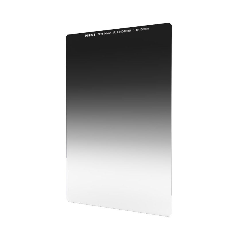 NiSi 100x150mm Nano IR Soft Graduated Neutral Density Filter “ ND4 (0.6) “ 2 Stop