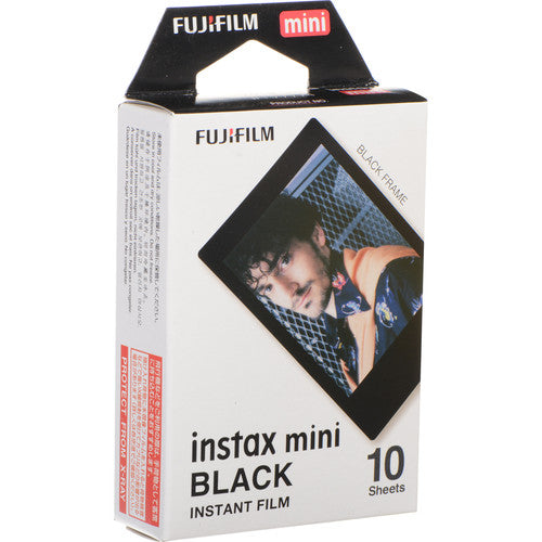 Fujifilm Instax Mini Black Frame Film (10 Pack)