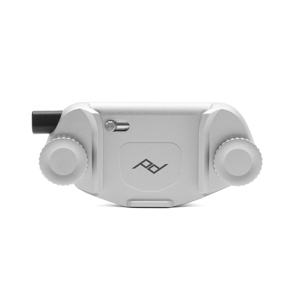 Peak Design Capture Camera Clip v3 Silver - no plate