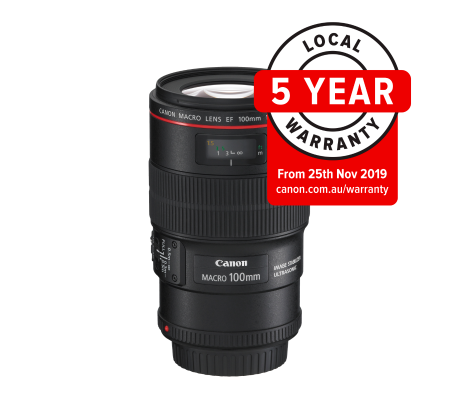 Canon EF 100mm f/2.8L IS USM Macro Lens