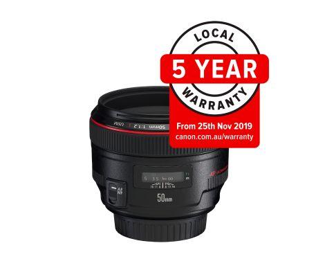 Canon EF 50mm f/1.2L USM Lens