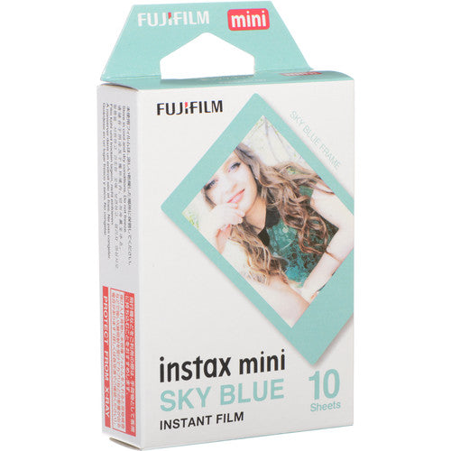 Fujifilm Instax Mini Sky Blue Film (10 Pack)