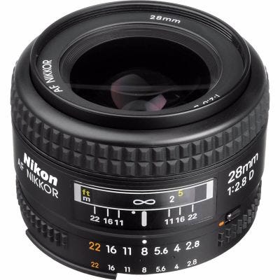 Nikon AF 28mm f/2.8D Wide Angle Lens