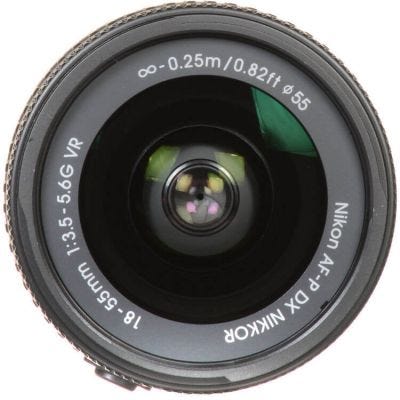 Nikon AF-P DX Nikkor 18-55mm f/3.5-5.6G VR Lens