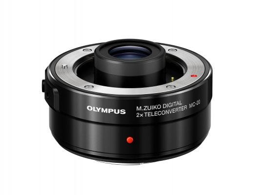 Olympus MC-20 2x Teleconverter Black Lens