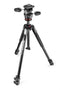 Manfrotto MK190X3-3W1 3 Section - Tripod Kit with 3 Way Head