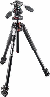 Manfrotto MK190XPRO3-3W - 3 Section Tripod Kit with 3 Way Head