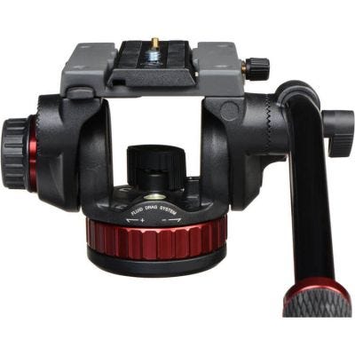 Manfrotto MVH502AH Pro Fluid Video Head with Flat Base