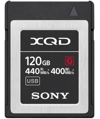 Sony XQD G Series 120GB F Memory Card