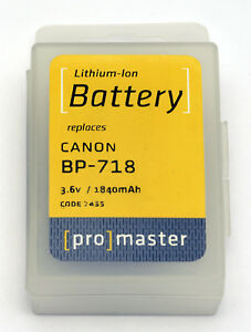 PM  Canon BP-718 Battery