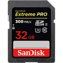 SanDisk 32GB Extreme PRO SDHC UHS-II 300MB/s