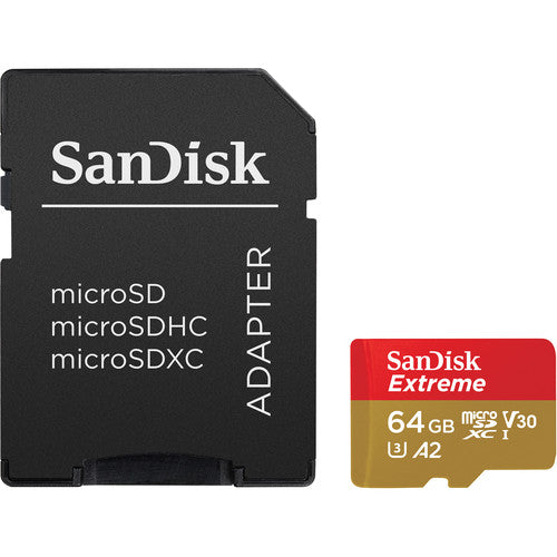 SanDisk 64GB Extreme microSDXC 160MB/s UHS-I