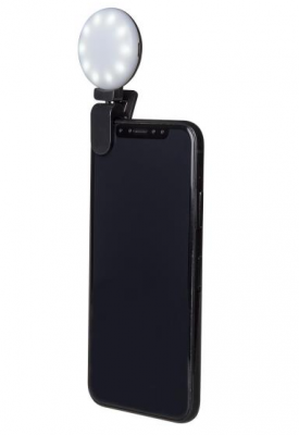 Celly Selfie Light - Black Clip-On Universal LED