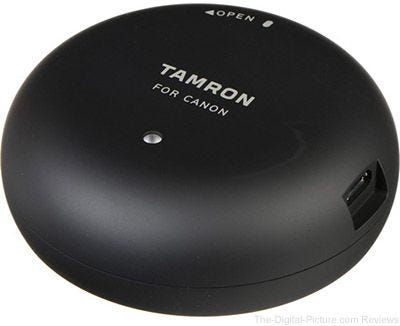 Tamron Tap-in console - Canon - Update Lens Firmware & Adjust Settings