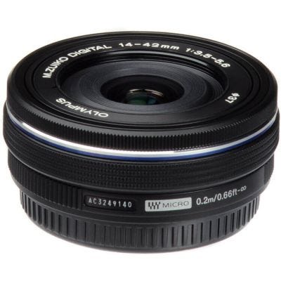 Olympus 14-42mm f/3.5-5.6 EZ Black Lens