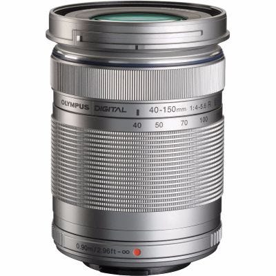 Olympus M.Zuiko 40-150mm f/4.0-5.6 R Silver Telephoto Lens