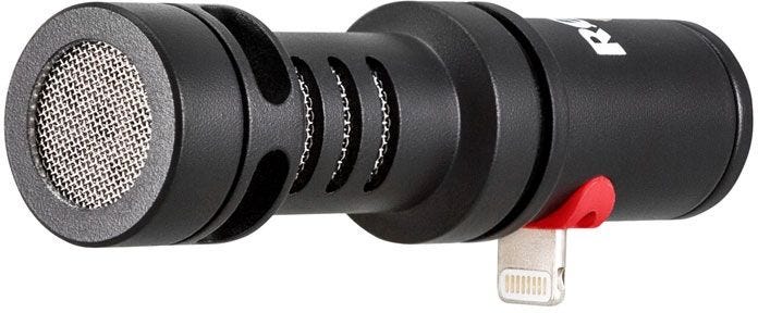 Rode VideoMic Me-L Microphone for Apple iOS Devices with Lightning Connectivity