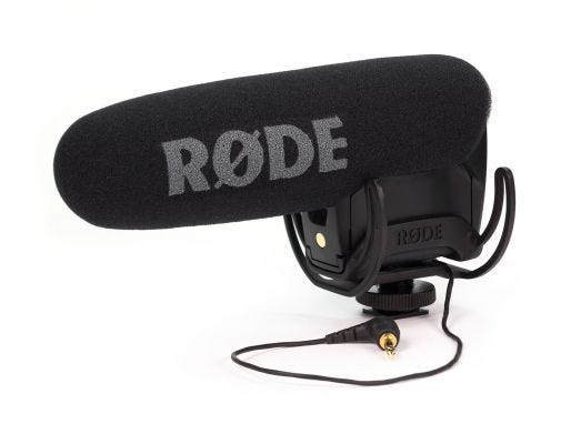 Rode VideoMic PRO Directional On Camera Microphone w/Bonus Deadcat VMPR Windshield