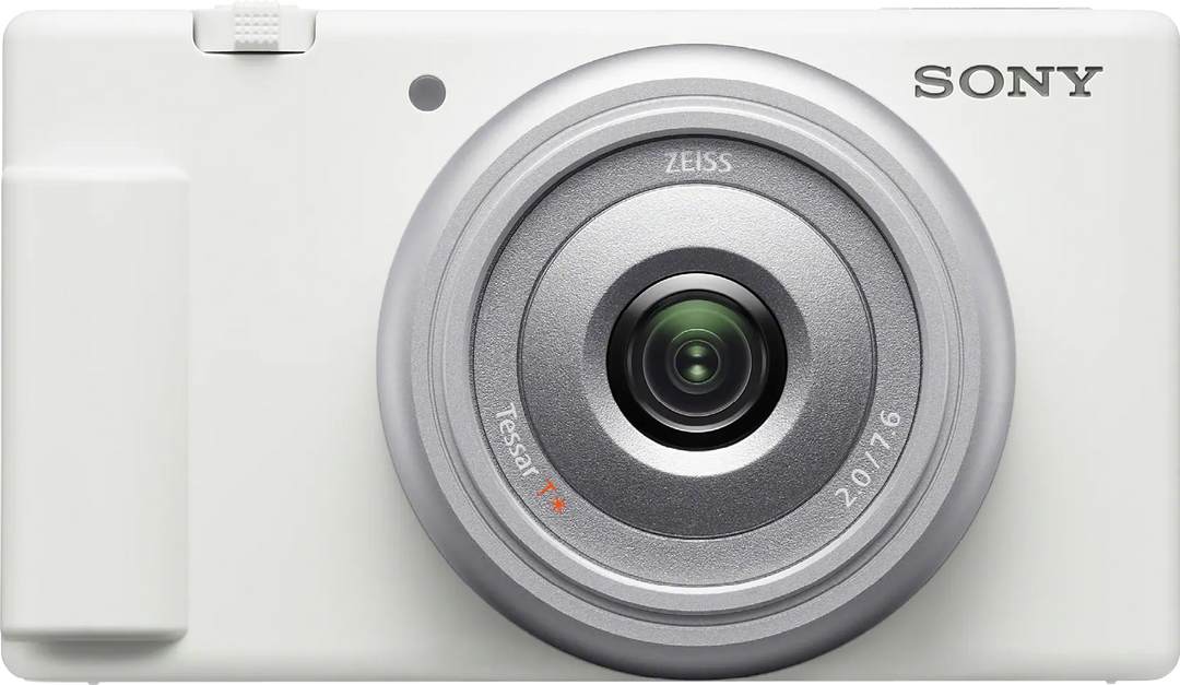 Sony ZV-1F White Digital Vlog Camera