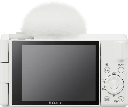 Sony ZV-1F White Digital Vlog Camera