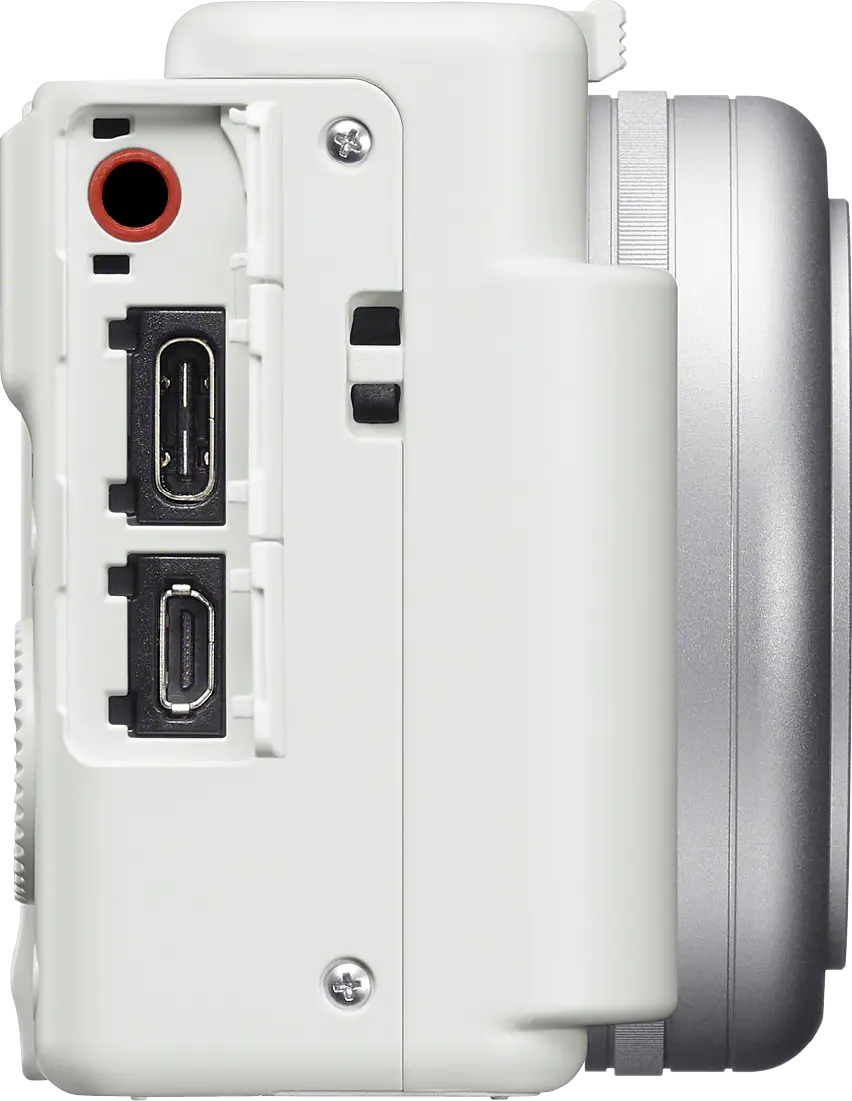 Sony ZV-1F White Digital Vlog Camera