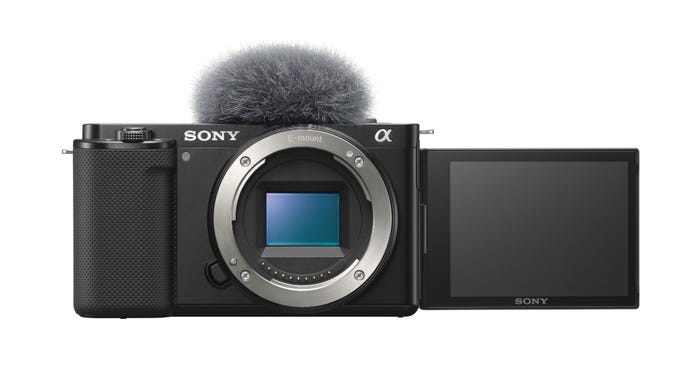 Sony ZVE10 Black Body Compact System Camera