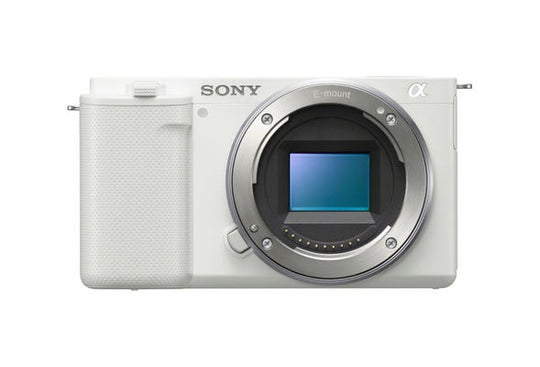 Sony ZVE10 White Body Compact System Camera