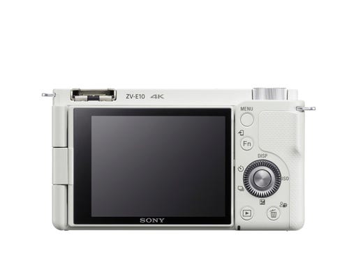 Sony ZVE10 White Body Compact System Camera